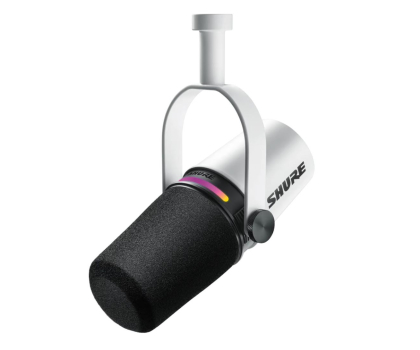 Mikrofon SHURE MV7+ K Biały 010-03-663